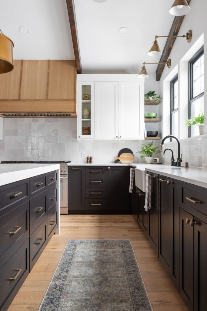 Beaming Bungalow Kitchen