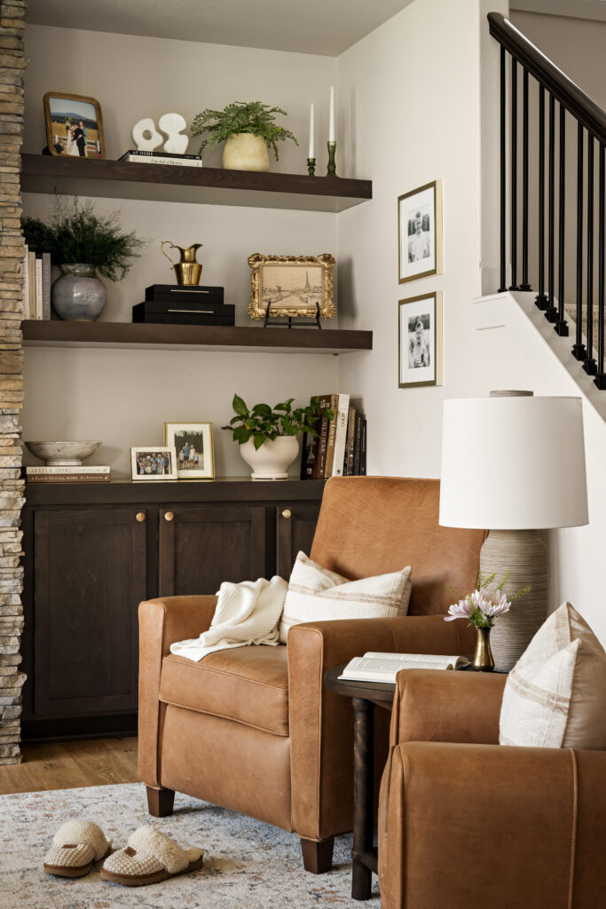 Cozy sitting area